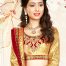 Women's Fancy Fabric and Beige Pretty Circular Lehenga Style by Brthika