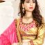 Women's Fancy Fabric and Beige Pretty Circular Lehenga Style by Brthika